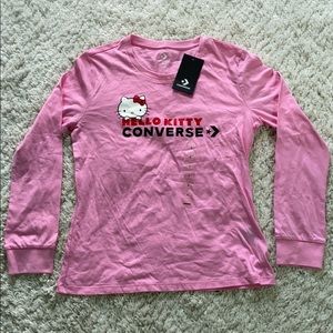NET Hello Kitty Converse Pink long sleeve shirt